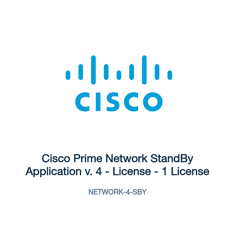 NETWORK-4-SBY: Cisco Prime Network StandBy Application v. 4