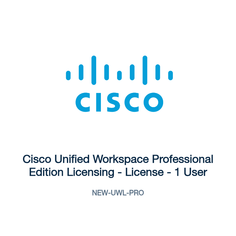 NEW-UWL-PRO: Cisco Unified Workspace Professional Edition Licensing