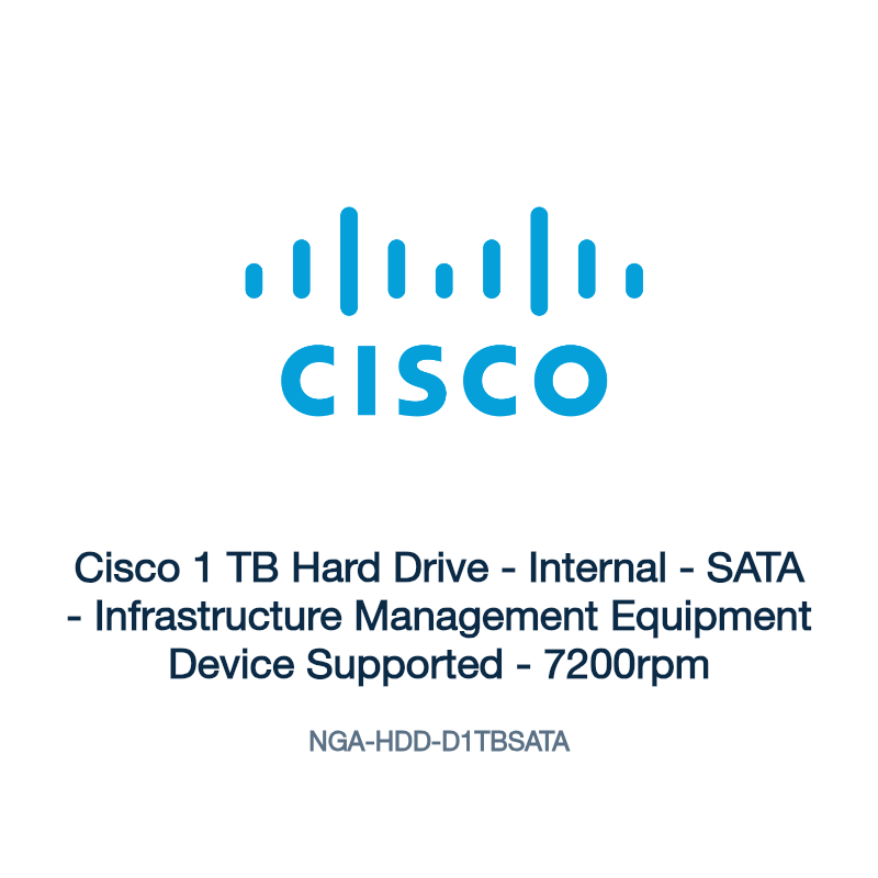 NGA-HDD-D1TBSATA: Cisco 1 TB Hard Drive