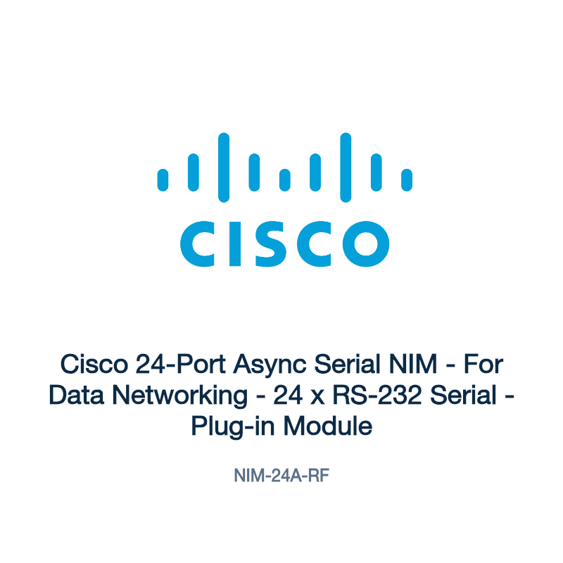 NIM-24A-RF: Cisco 24-Port Async Serial NIM