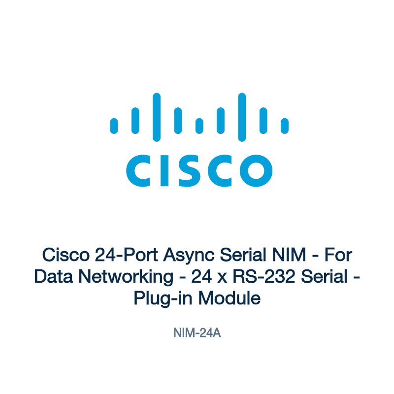 NIM-24A: Cisco 24-Port Async Serial NIM