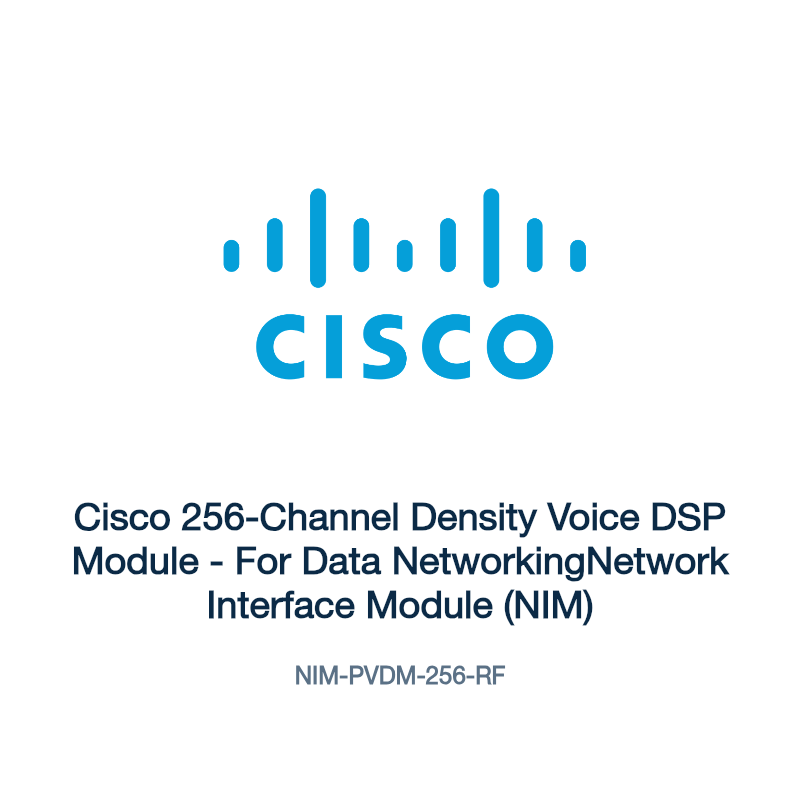 NIM-PVDM-256-RF: Cisco 256-Channel Density Voice DSP Module