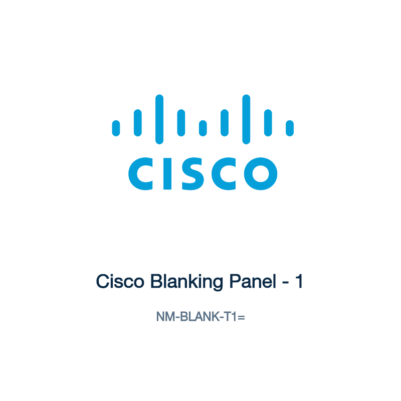 NM-BLANK-T1=: Cisco Blanking Panel