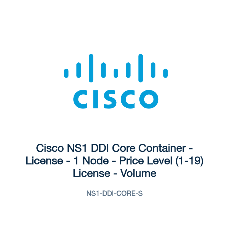NS1-DDI-CORE-S: Cisco NS1 DDI Core Container