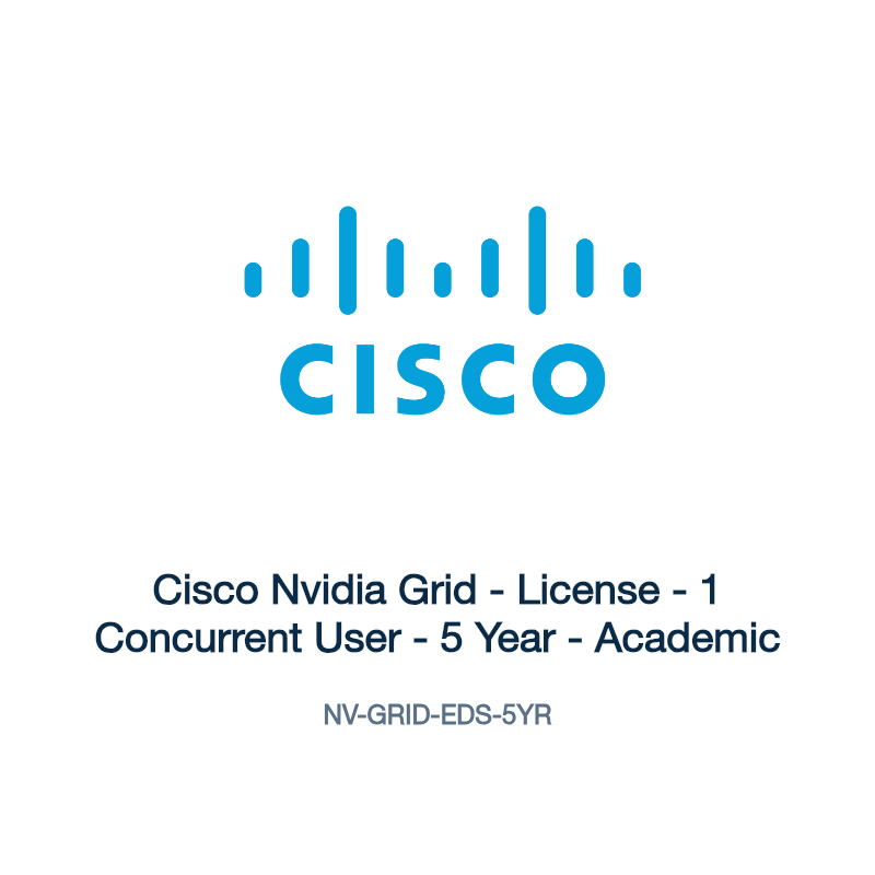 NV-GRID-EDS-5YR: Cisco Nvidia Grid