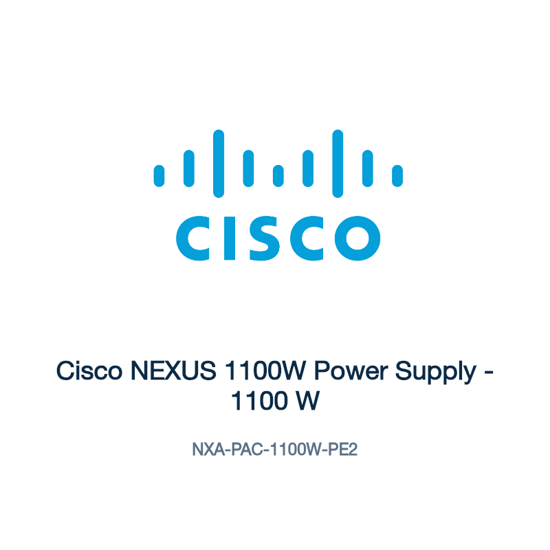 NXA-PAC-1100W-PE2: Cisco NEXUS 1100W Power Supply
