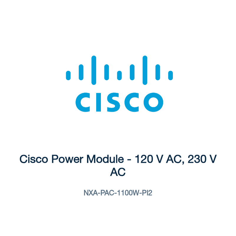 NXA-PAC-1100W-PI2: Cisco Power Module