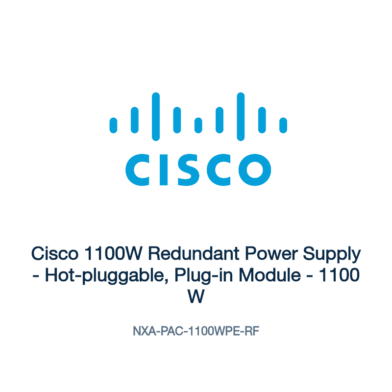 NXA-PAC-1100WPE-RF: Cisco 1100W Redundant Power Supply