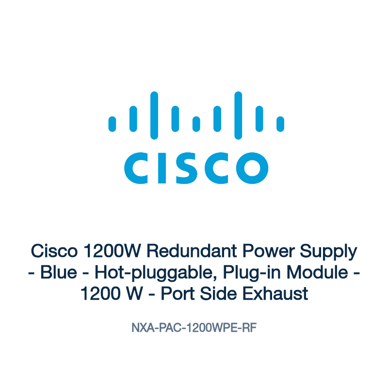 NXA-PAC-1200WPE-RF: Cisco 1200W Redundant Power Supply