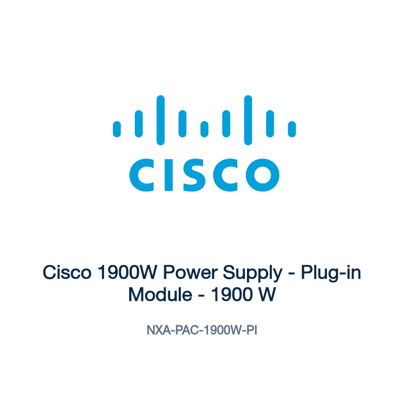 NXA-PAC-1900W-PI: Cisco 1900W Power Supply