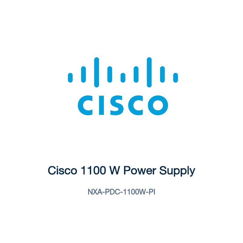 NXA-PDC-1100W-PI: Cisco 1100 W Power Supply