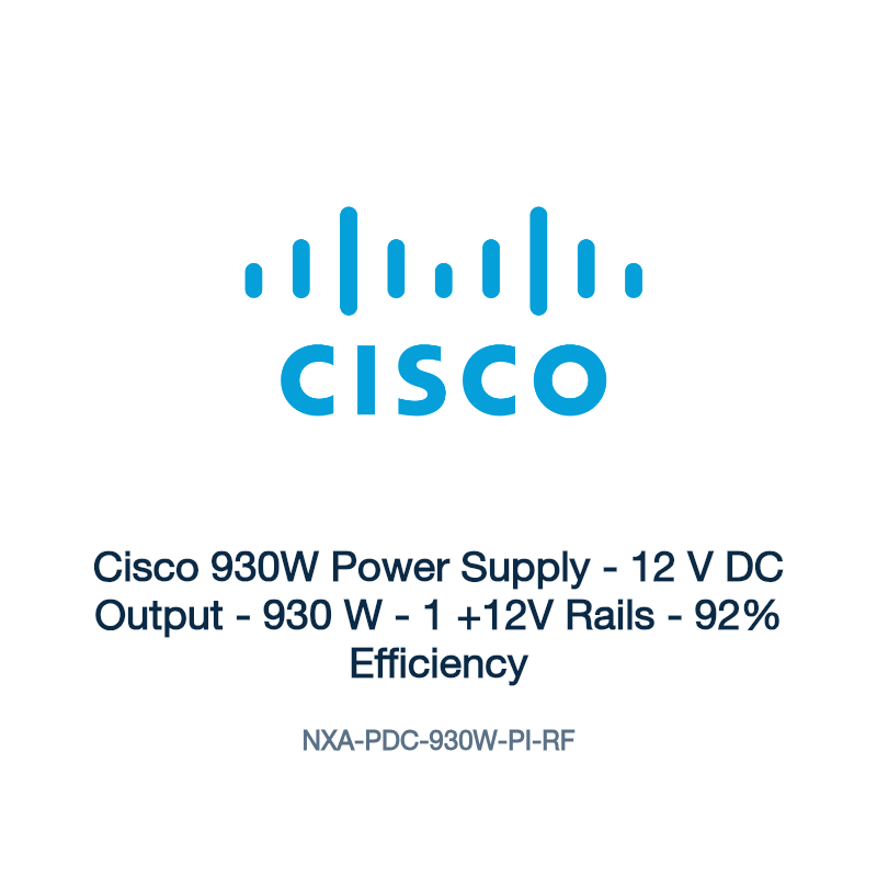 NXA-PDC-930W-PI-RF: Cisco 930W Power Supply