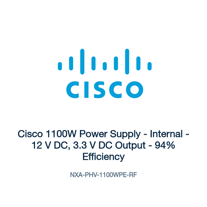 NXA-PHV-1100WPE-RF: Cisco 1100W Power Supply
