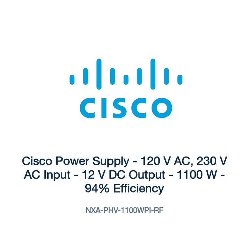 NXA-PHV-1100WPI-RF: Cisco Power Supply