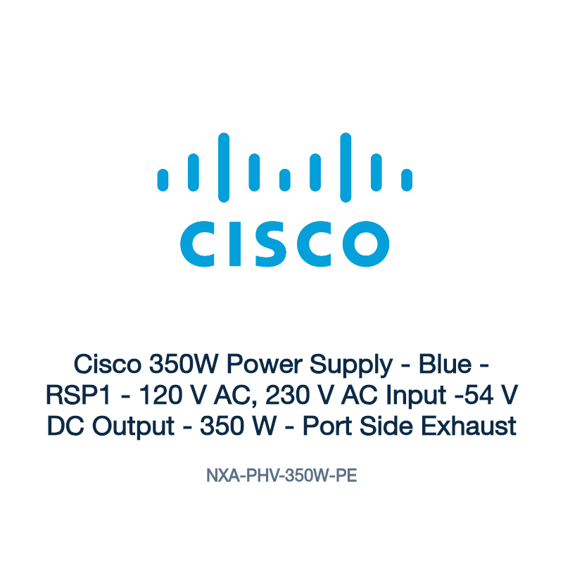 NXA-PHV-350W-PE: Cisco 350W Power Supply
