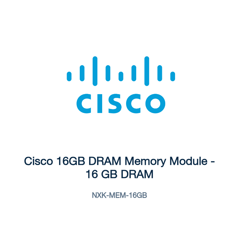 NXK-MEM-16GB: Cisco 16GB DRAM Memory Module