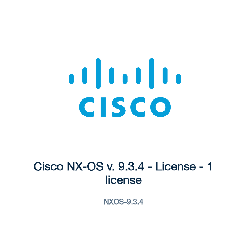 NXOS-9.3.4: Cisco NX-OS v. 9.3.4