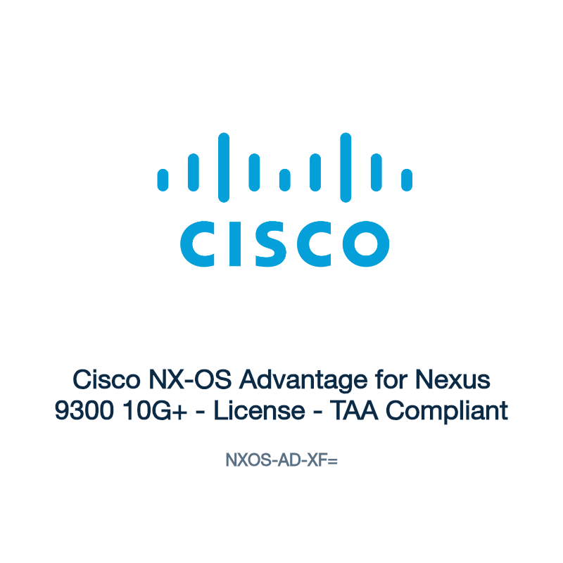 NXOS-AD-XF=: Cisco NX-OS Advantage for Nexus 9300 10G+