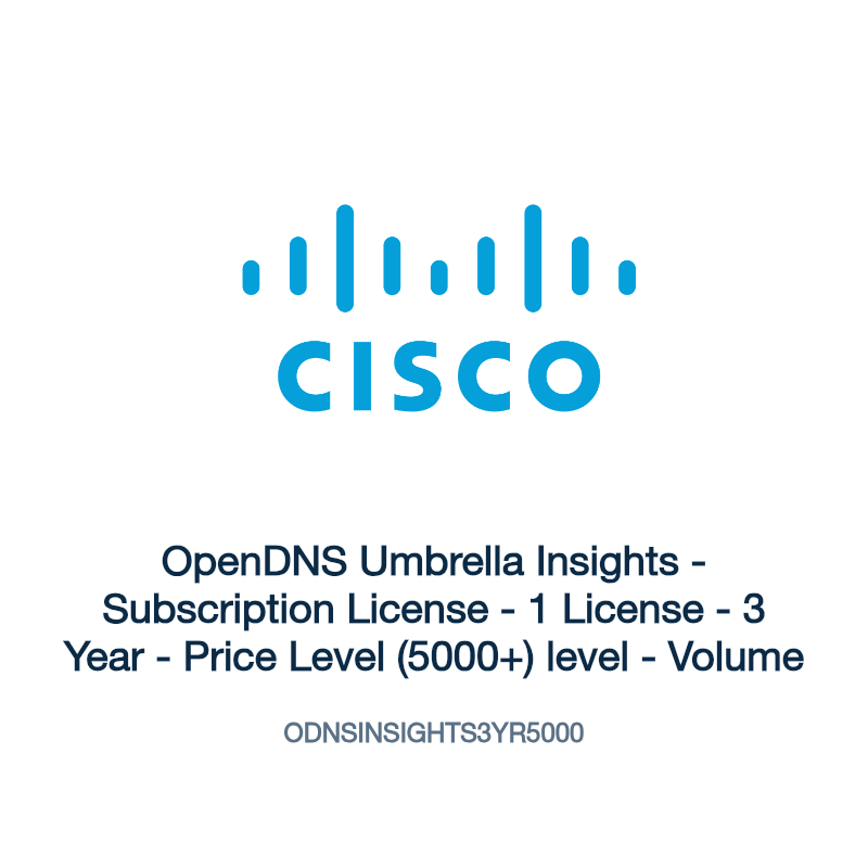 ODNSINSIGHTS3YR5000: OpenDNS Umbrella Insights