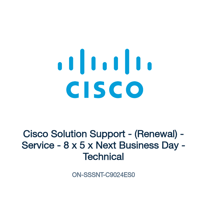 ON-SSSNT-C9024ES0: Cisco Solution Support