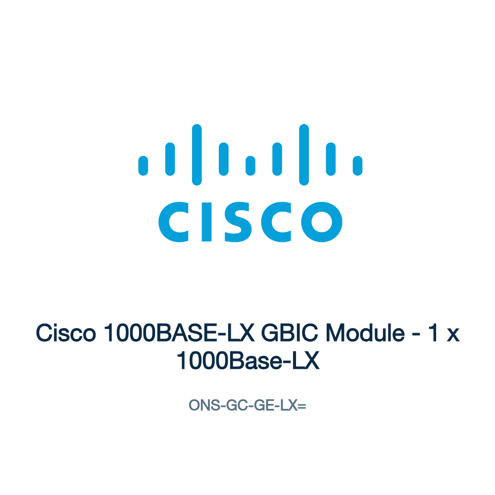 ONS-GC-GE-LX=: Cisco 1000BASE-LX GBIC Module