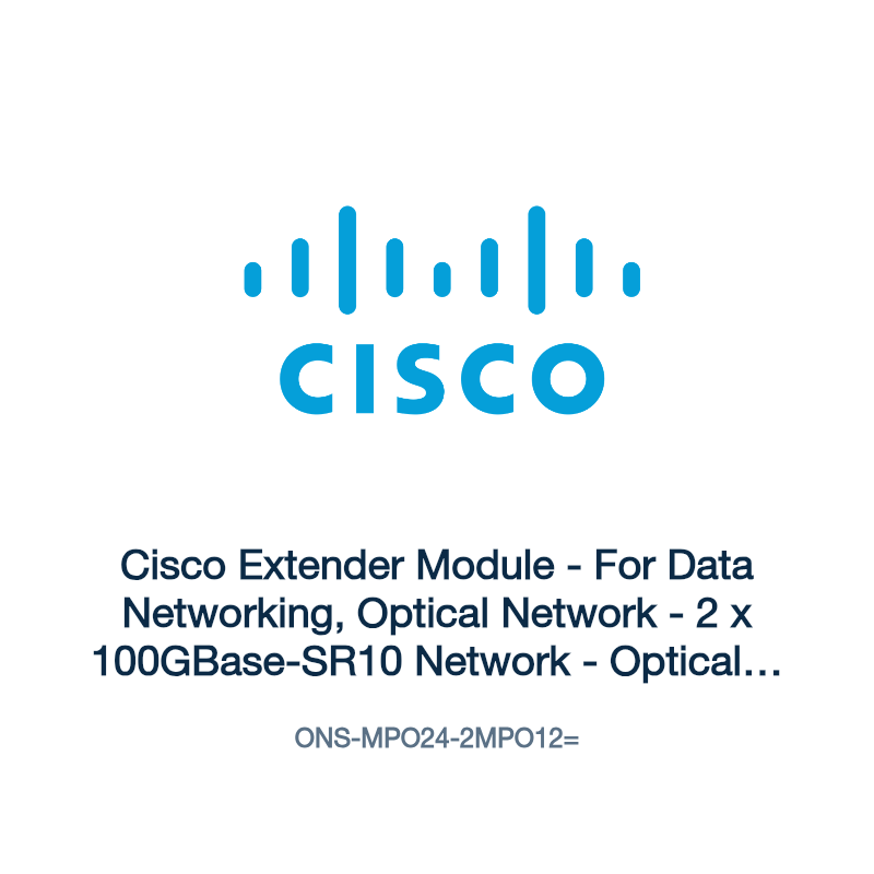 ONS-MPO24-2MPO12=: Cisco Extender Module