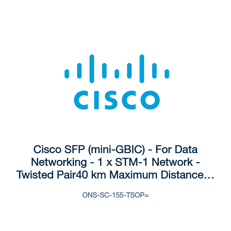 ONS-SC-155-TSOP=: Cisco SFP (mini-GBIC)