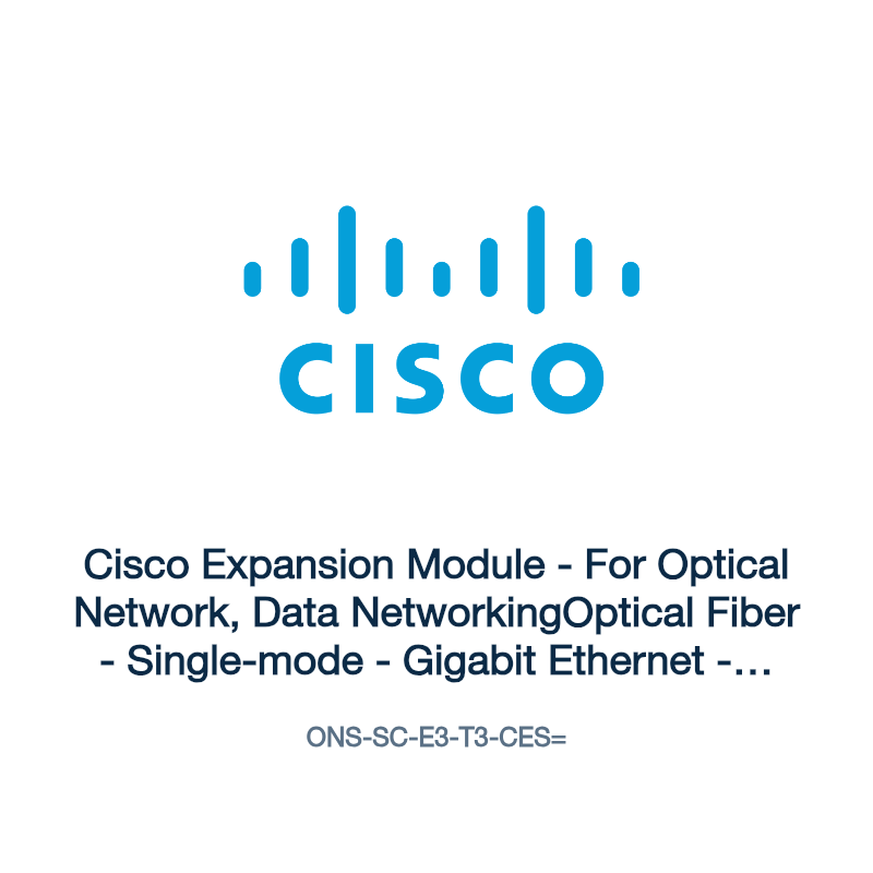 ONS-SC-E3-T3-CES=: Cisco Expansion Module