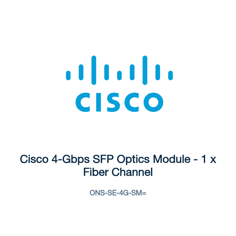 ONS-SE-4G-SM=: Cisco 4-Gbps SFP Optics Module