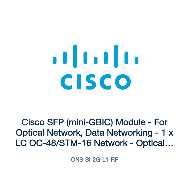 ONS-SI-2G-L1-RF: Cisco SFP (mini-GBIC) Module