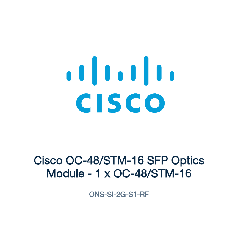 ONS-SI-2G-S1-RF: Cisco OC-48/STM-16 SFP Optics Module