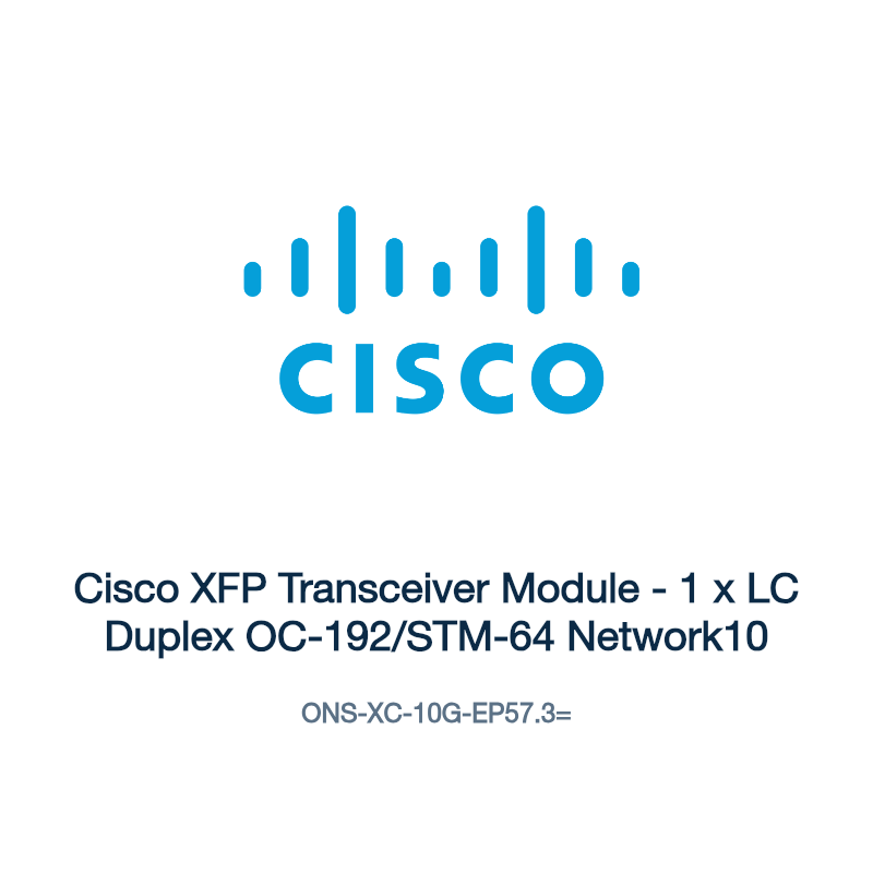 ONS-XC-10G-EP57.3=: Cisco XFP Transceiver Module