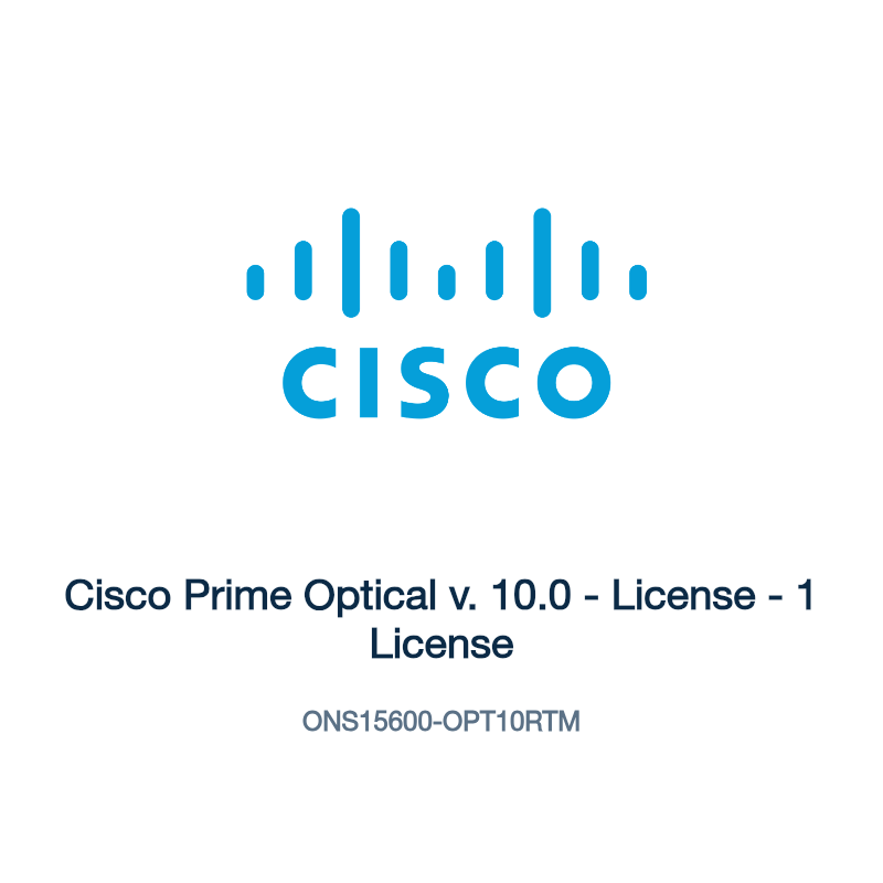 ONS15600-OPT10RTM: Cisco Prime Optical v. 10.0