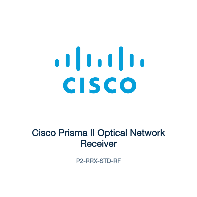 P2-RRX-STD-RF: Cisco Prisma II Optical Network Receiver