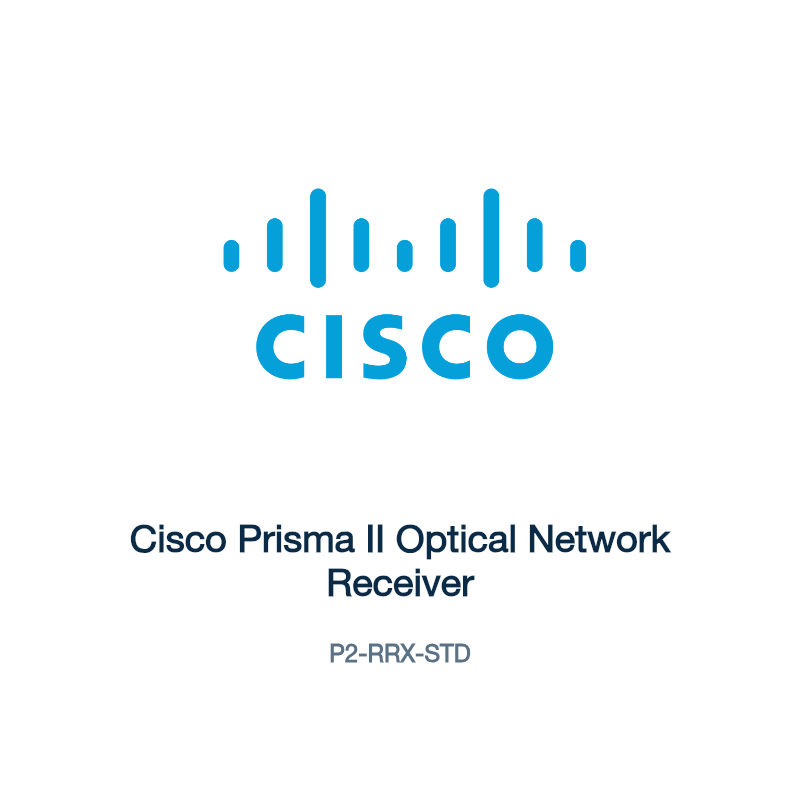 P2-RRX-STD: Cisco Prisma II Optical Network Receiver