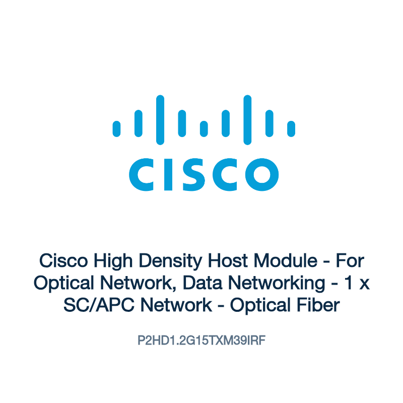 P2HD1.2G15TXM39IRF: Cisco High Density Host Module