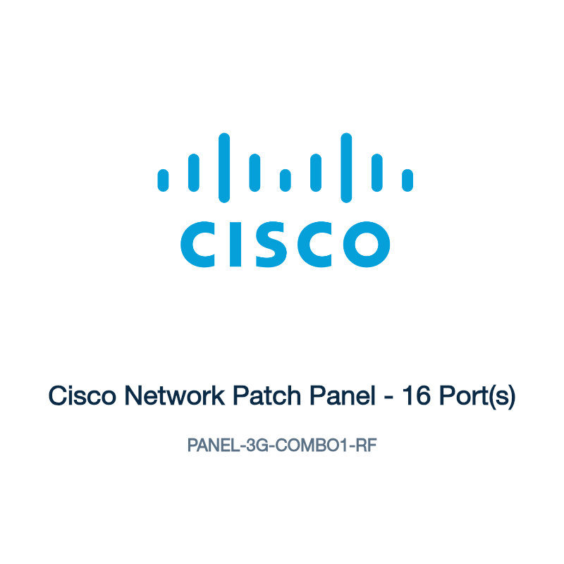 PANEL-3G-COMBO1-RF: Cisco Network Patch Panel