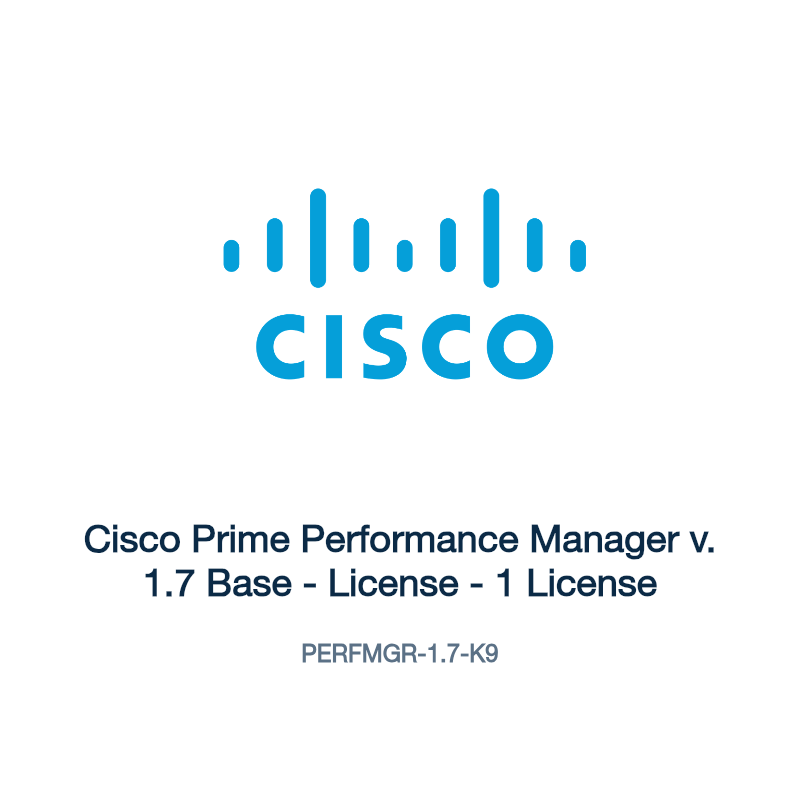 PERFMGR-1.7-K9: Cisco Prime Performance Manager v. 1.7 Base