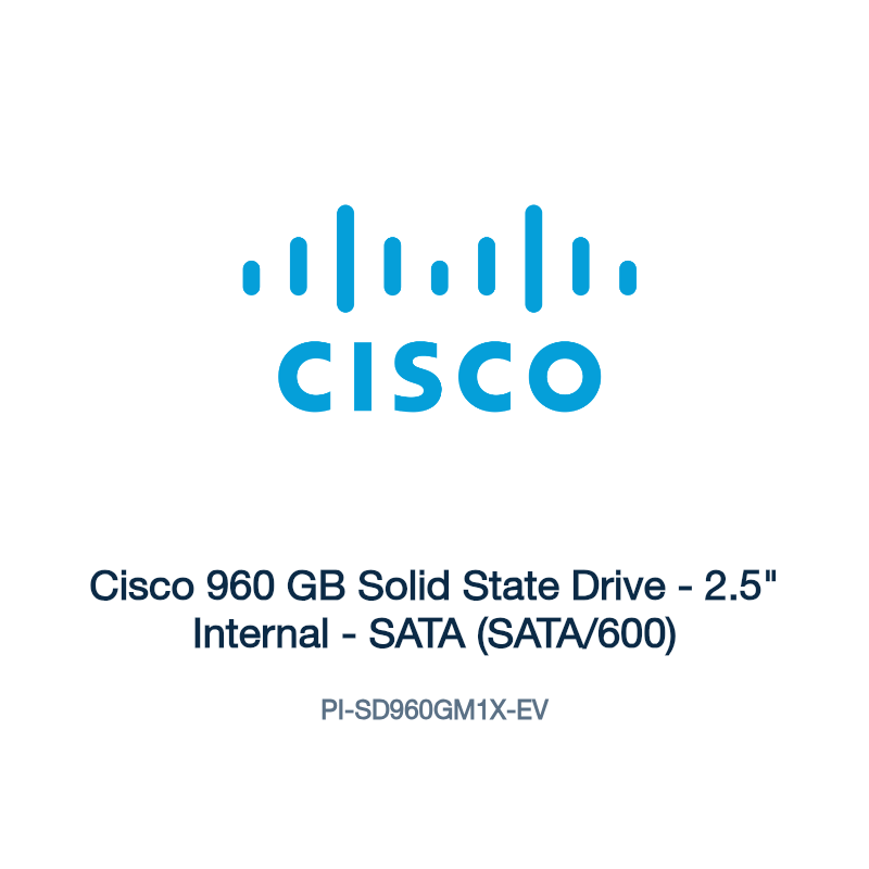PI-SD960GM1X-EV: Cisco 960 GB Solid State Drive