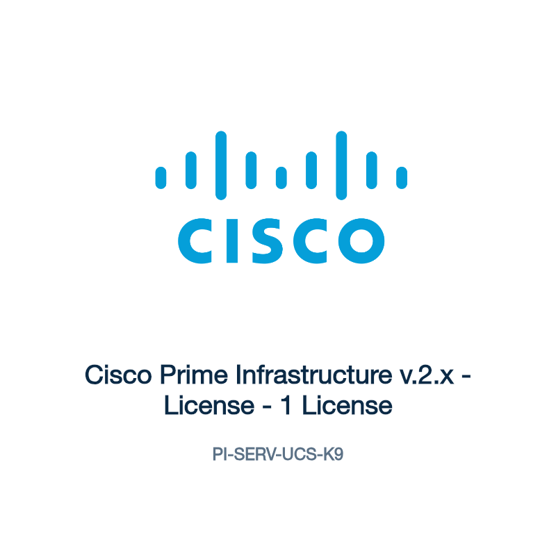 PI-SERV-UCS-K9: Cisco Prime Infrastructure v.2.x
