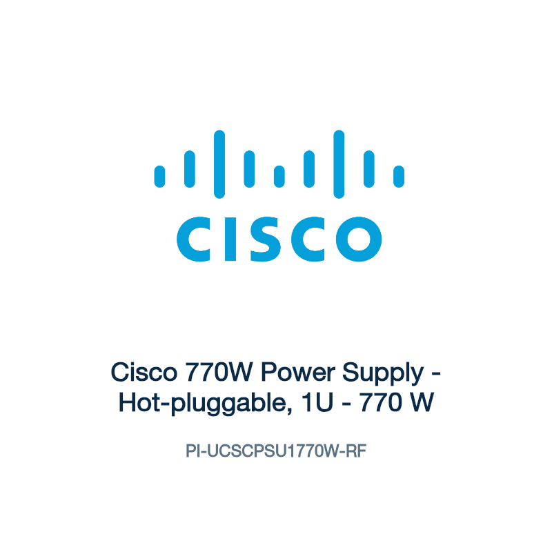 PI-UCSCPSU1770W-RF: Cisco 770W Power Supply