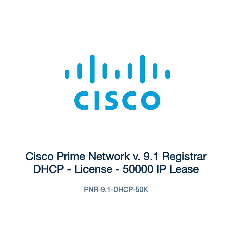 PNR-9.1-DHCP-50K: Cisco Prime Network v. 9.1 Registrar DHCP