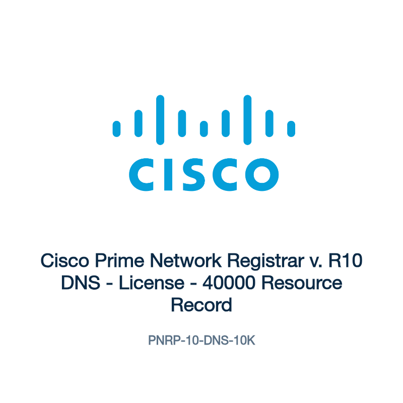 PNRP-10-DNS-10K: Cisco Prime Network Registrar v. R10 DNS