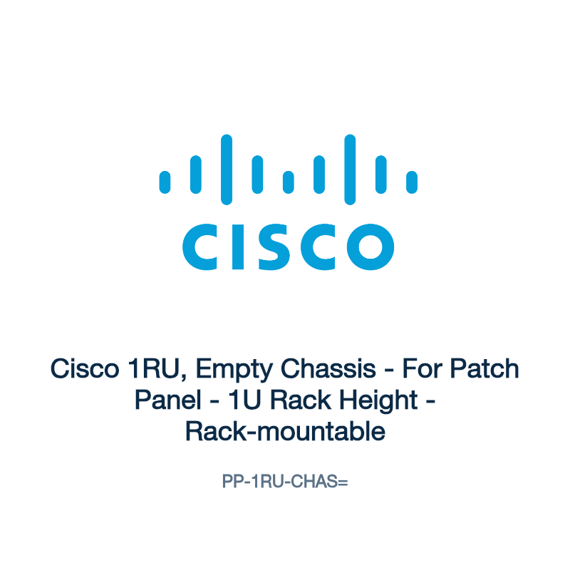 PP-1RU-CHAS=: Cisco 1RU, Empty Chassis