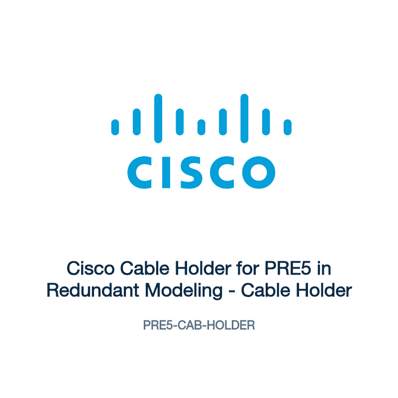 PRE5-CAB-HOLDER: Cisco Cable Holder for PRE5 in Redundant Modeling