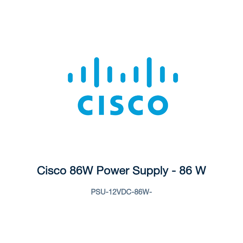 PSU-12VDC-86W-: Cisco 86W Power Supply