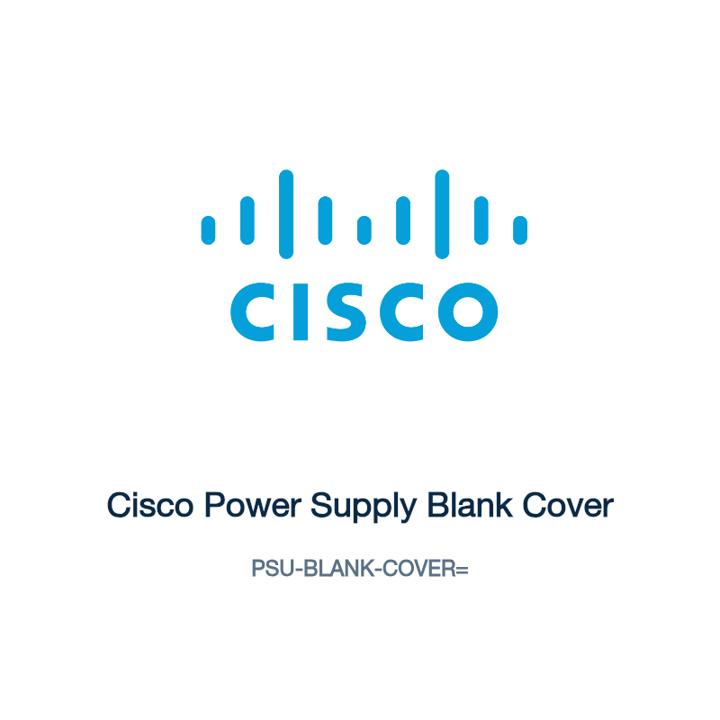 PSU-BLANK-COVER=: Cisco Power Supply Blank Cover