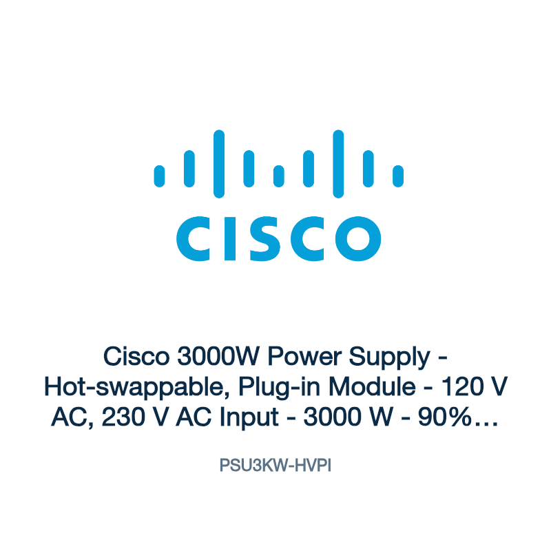 PSU3KW-HVPI: Cisco 3000W Power Supply