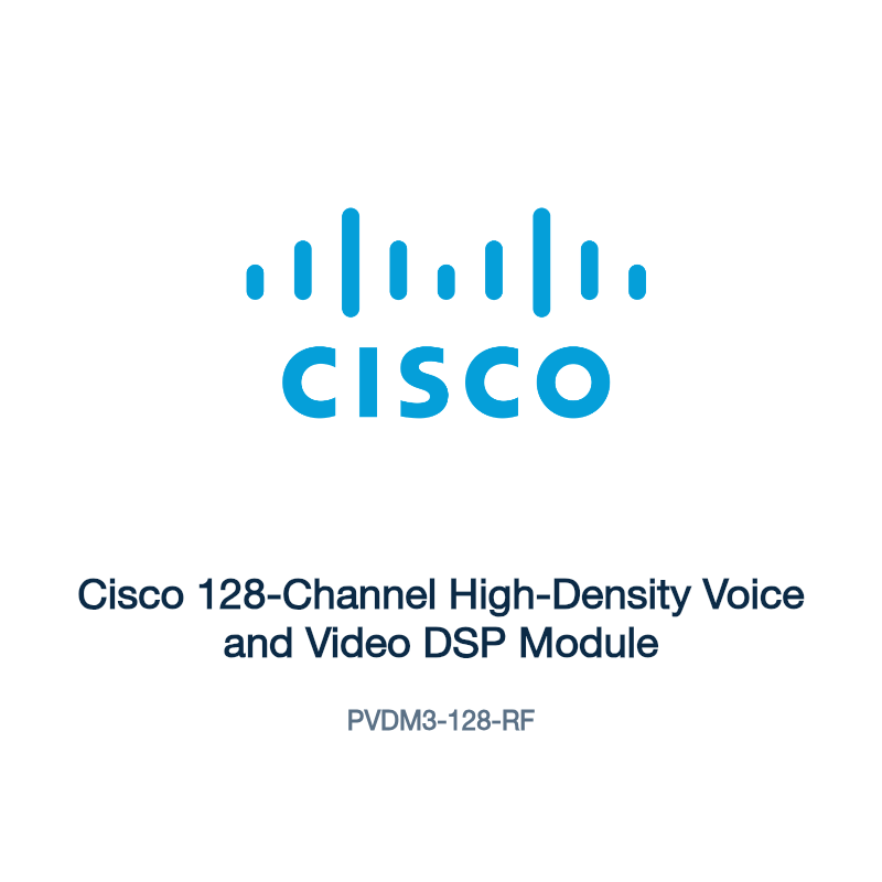 PVDM3-128-RF: Cisco 128-Channel High-Density Voice and Video DSP Module
