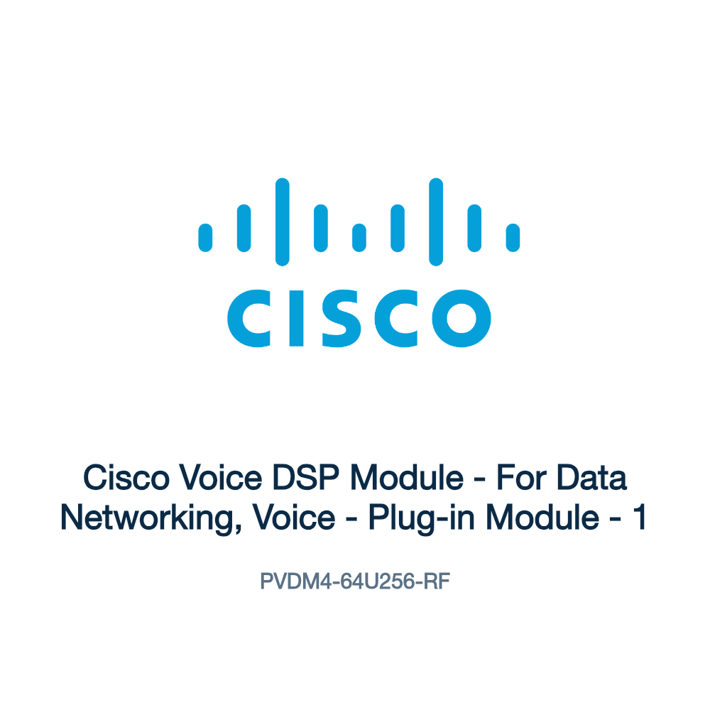 PVDM4-64U256-RF: Cisco Voice DSP Module